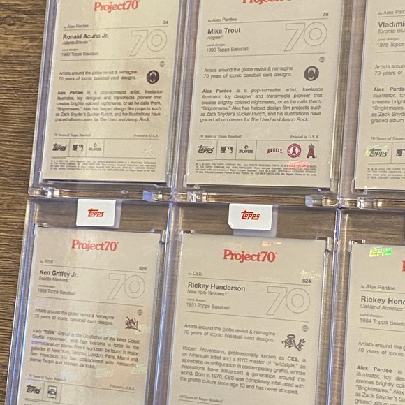 Topps Project 70 Baseball Card Lot - Picture 6 of 16